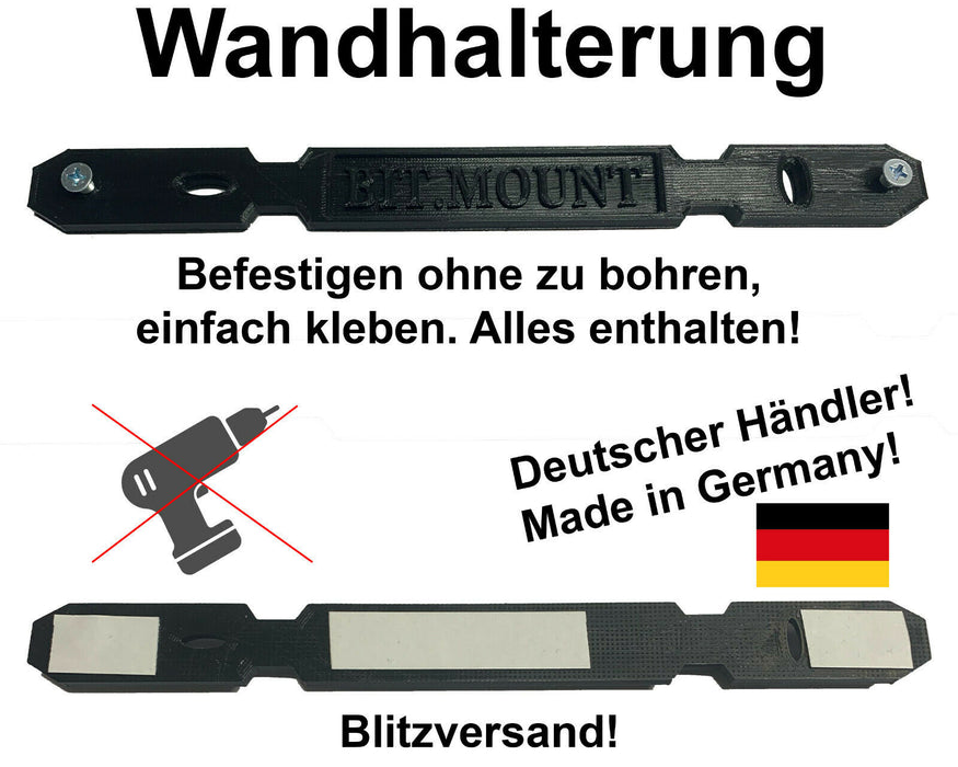 Fritzbox Router Wandhalterung für 7530 nur kleben kein bohren 7430