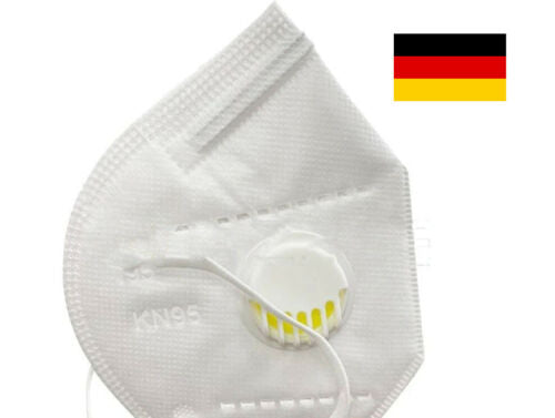 Mundmaske Mund- und Nasenmaske - FFP3 CE - Externer Filter Maske - Baumwolle