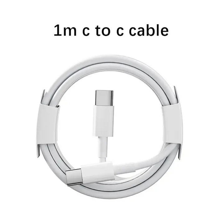 USB-C auf USB C Ladekabel 1m Kabel Schnellladekabel für Samsung Xiaomi Apple TOP
